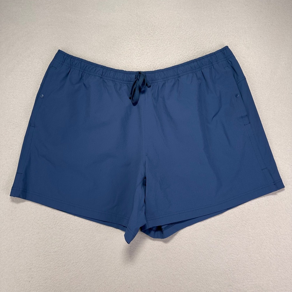 REI Co-op Active Pursuits 6" Shorts Mens XXL Navy Nylon‎ Hiking Baggies Outdoor